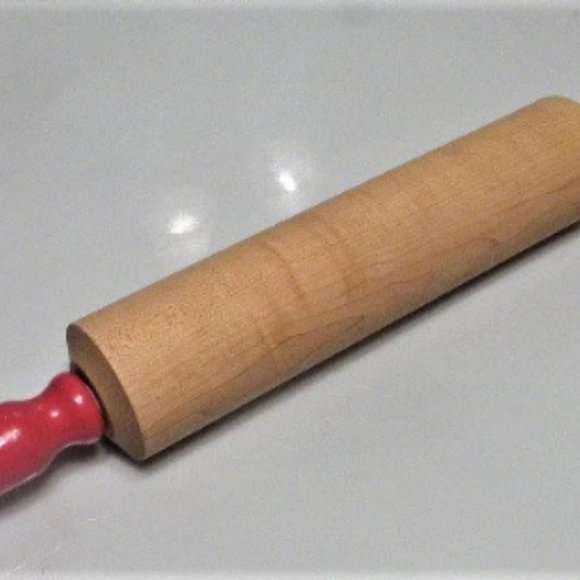 MINT Vintage Wood ROLLING Pin Country Kitchen Cottage Homestead Bake Baking Cook - Picture 4 of 4